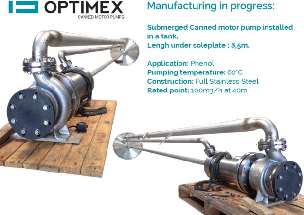 bombas rotor humedo - embalse